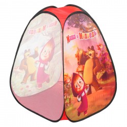 Kinder-Spielzelt mit Mascha und dem Bären Aufdruck Masha and the bear 38287 6