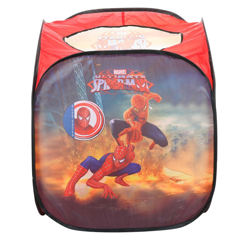 Kinderzelt mit Spieldach - Spiderman mit Tasche ITTL