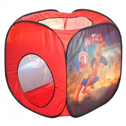 Kinderzelt mit Spieldach - Spiderman mit Tasche ITTL 38424 4