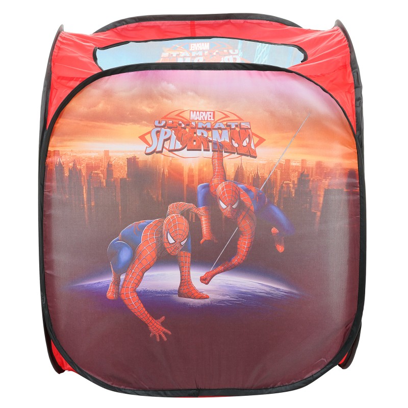 Kinderzelt mit Spieldach - Spiderman mit Tasche ITTL