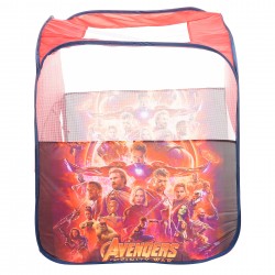 Cort de joaca pentru copii cu imprimeu Avengers + geanta ITTL 38519 7