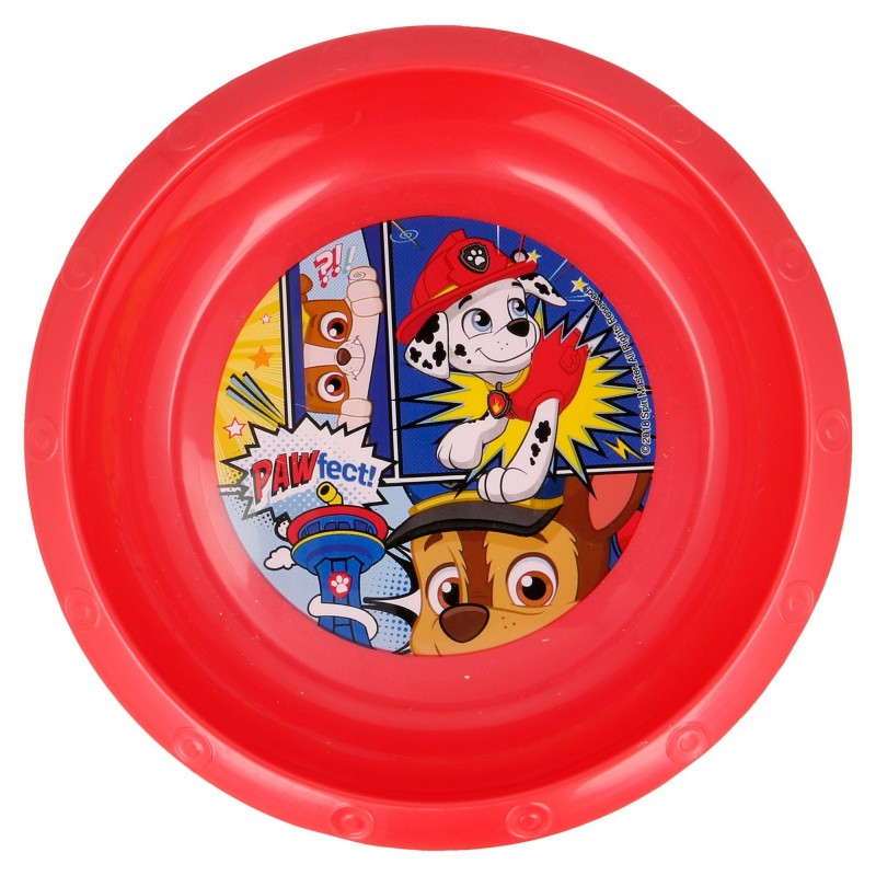 Paw Patrol plastic bowl, 16.7 cm Paw patrol