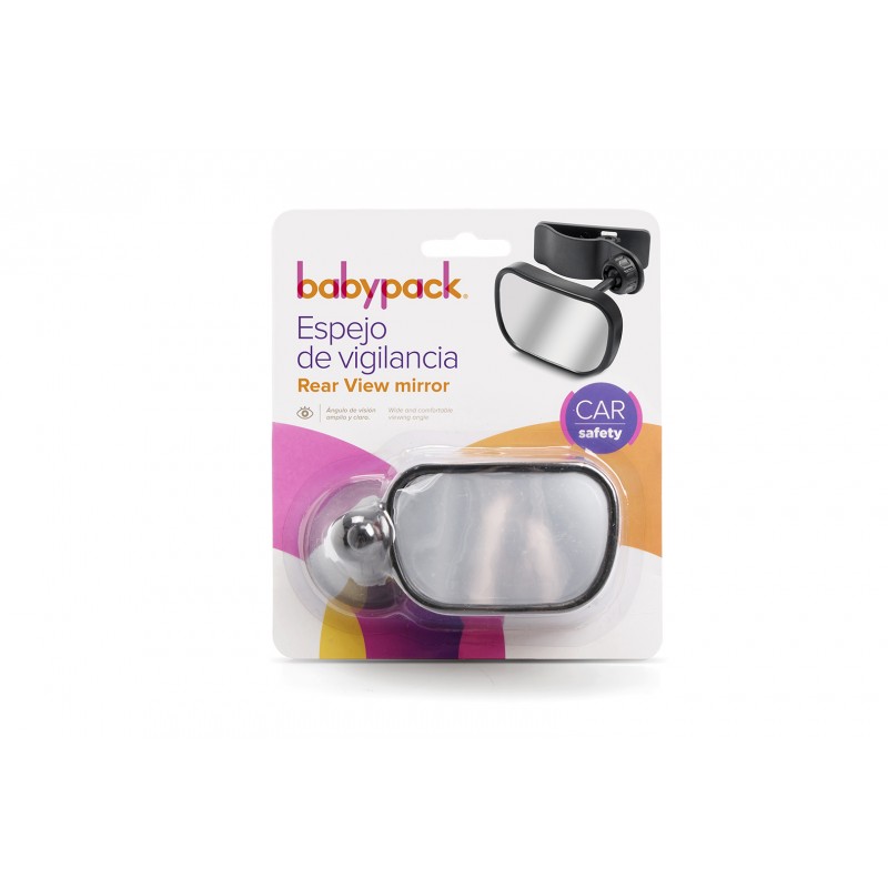 Black rearview mirror BABYPACK