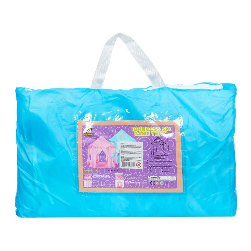 Children's blue tent with bag ITTL