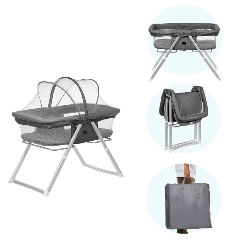 Baby cot and swing ELIAS 2-in-1 ZIZITO