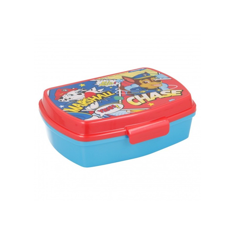 Funny Paw Patrol sandwich box for a boy, 14 x 17 cm Paw patrol