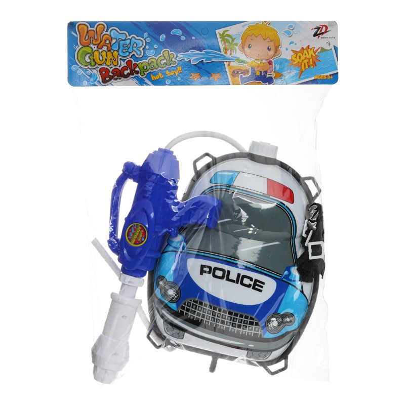 Wasserpumpe mit Rucksacktank ""Polizeiauto"" GT