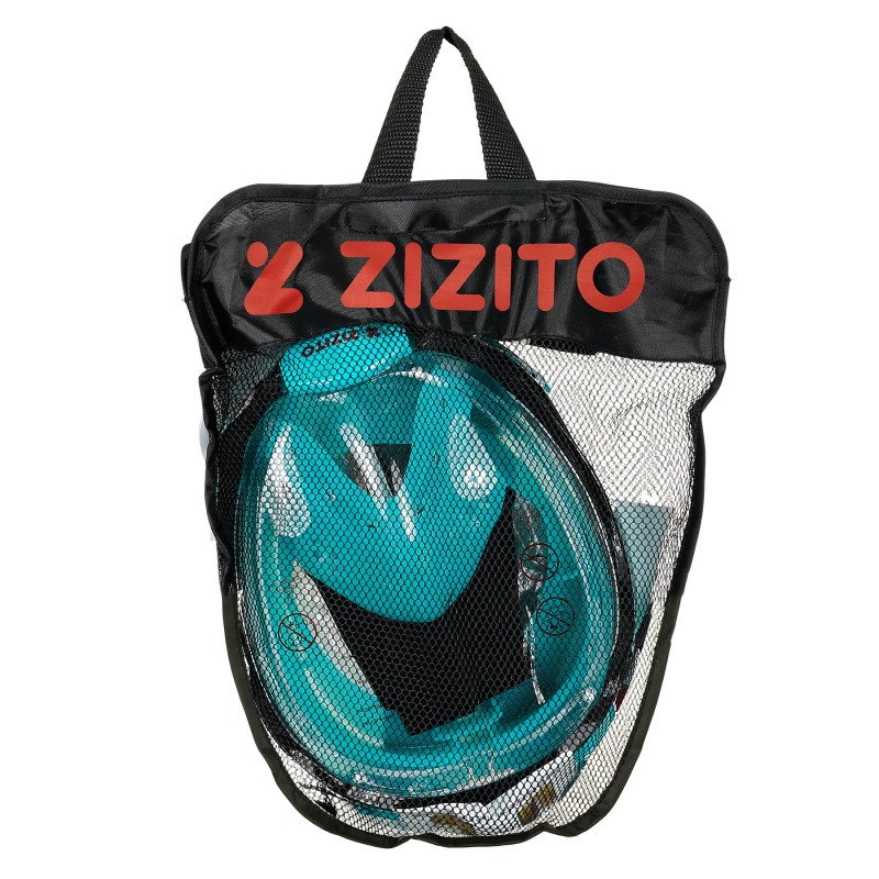 Full - face snorkel mask, size S-M ZIZITO