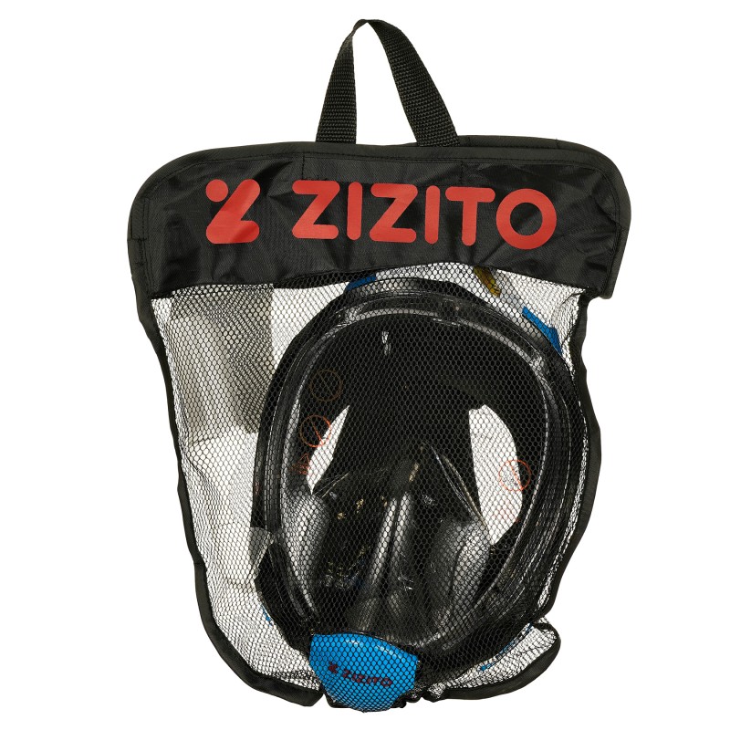 Full - face snorkel mask, size S-M ZIZITO