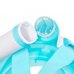 Schnorchelmaske für Kinder, Größe XS, orange ZIZITO 39881 6