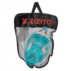 Schnorchelmaske für Kinder, Größe XS, orange ZIZITO 39889 10