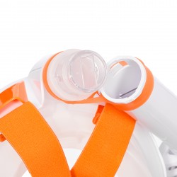 Schnorchelmaske für Kinder, Größe XS, orange ZIZITO 39892 5