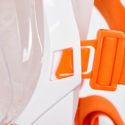 Schnorchelmaske für Kinder, Größe XS, orange ZIZITO 39893 6