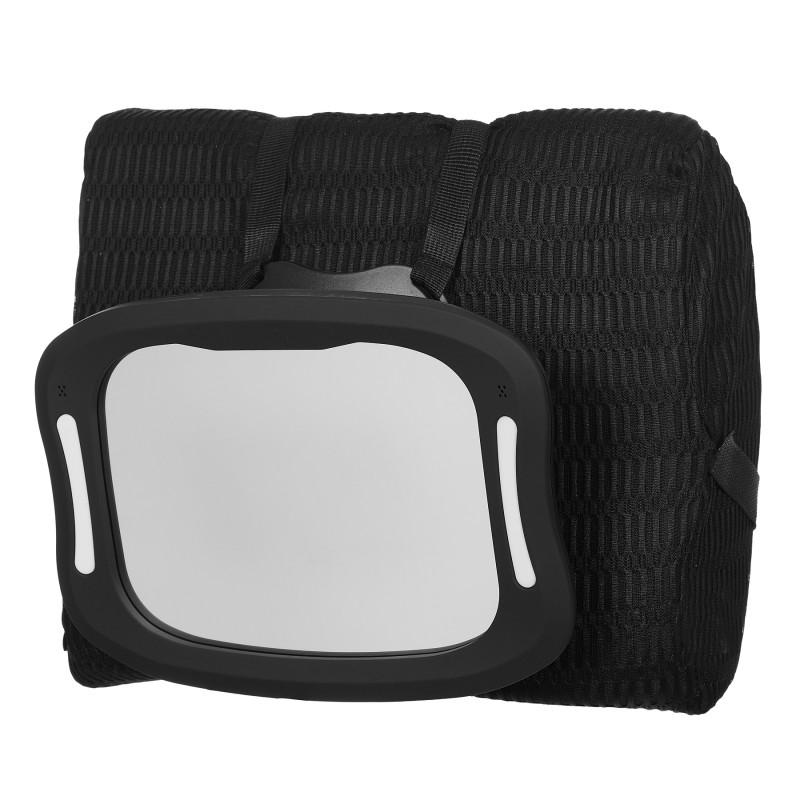 Mirror with LED lights for rear seat with visibility to the child Feeme