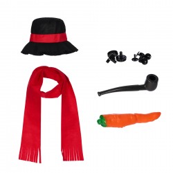 Set de accesorii pentru un om de zăpadă cu o bombă GT 41258 