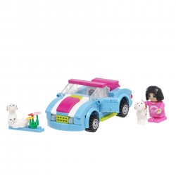 Mini car builder with 118 parts Banbao 41304 