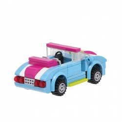 Mini car builder with 118 parts Banbao 41307 4