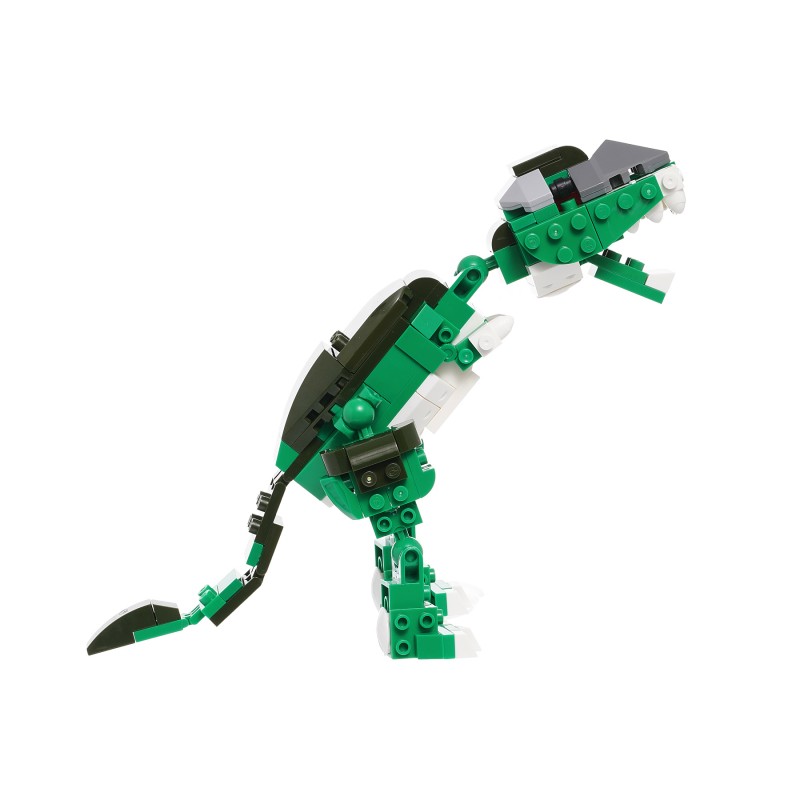 139-piece green dinosaur construction set Banbao