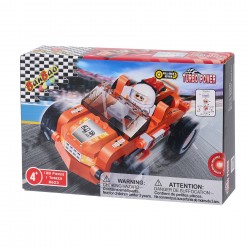 Constructor orange car with 108 parts Banbao 41327 5