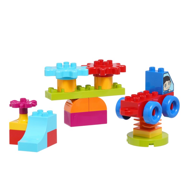 Amusement park constructor with 20 parts Banbao