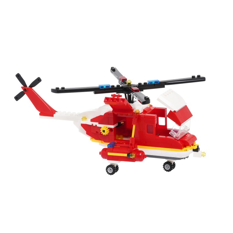 Constructor Elicopter de salvare cu 310 de piese Banbao