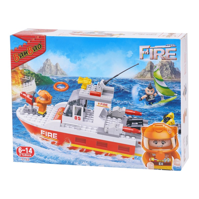 295-piece fire rescue boat builder Banbao