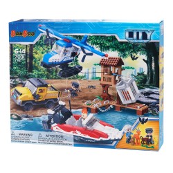 Constructor New City cu 561 de piese Banbao 41403 16