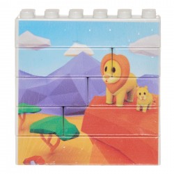 Konstrukteur-Puzzle "Löwe", 8-teilig Game Movil 41510 