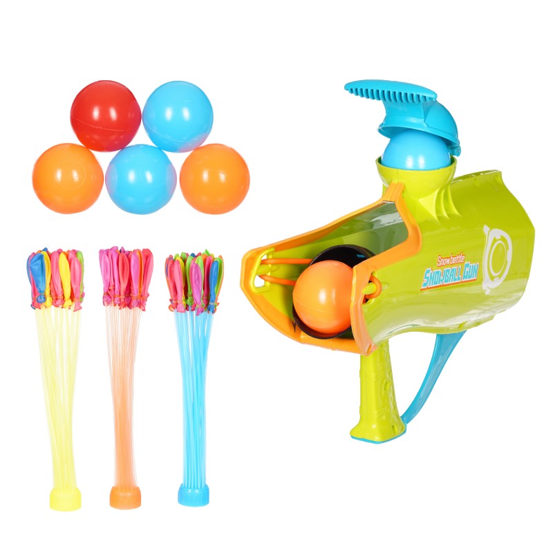 Children gun 3 in 1 with snowballs, water balloons or plastic balls GT