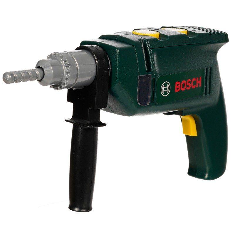 Theo Klein 8410 Bosch drill I rotating drill I cool light and sound effects I dimensions: 24.5 cm x 15 cm x 4 cm I Toys for children aged 3 and over BOSCH