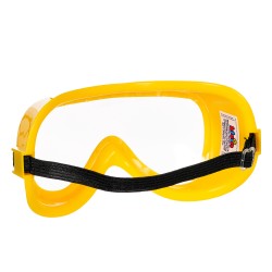 Theo Klein 8122 Bosch Arbeitsbrille I Die Spielzeug-Brille im Handwerker-Look I Mit flexiblem Gummiband I Maße: 8 cm x 4,5 cm x 14 cm I Spielzeug für Kinder ab 3 Jahren BOSCH 41681 2