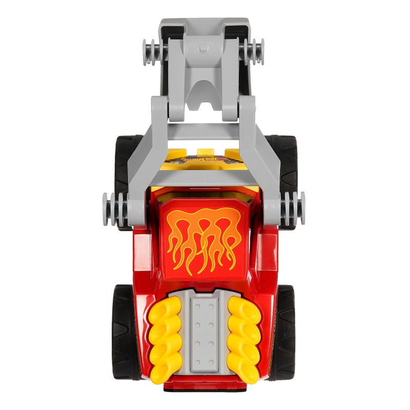 Детски багер Hot Wheels, червен Hot Wheels