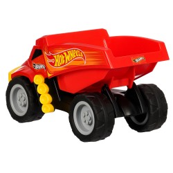 Theo Klein 2438 Hot Wheels Kipper | Hochwertiger Kipplaster im Maßstab 1:24 | Baustellenfahrzeug mit breiten Reifen | Maße: 22 cm x 11 cm x 12 cm | Spielzeug für Kinder ab 3 Jahren Hot Wheels 41735 3