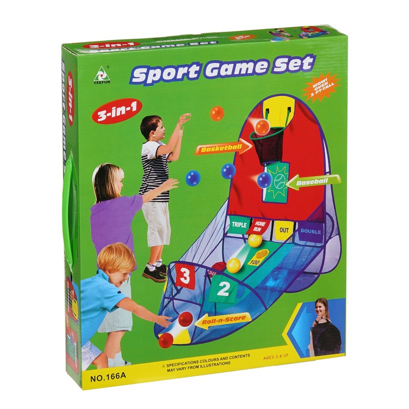 Board basketball game with 5 balls KY