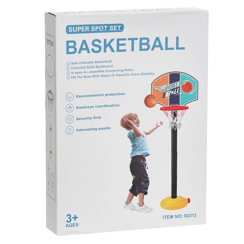 Super Sport Set Basketball, verstellbar von 73 bis 115 cm GOT