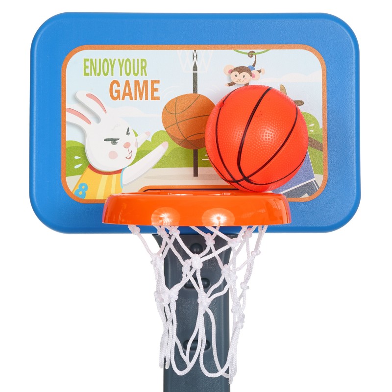 Sports set 2 in 1, basketball and football King Sport