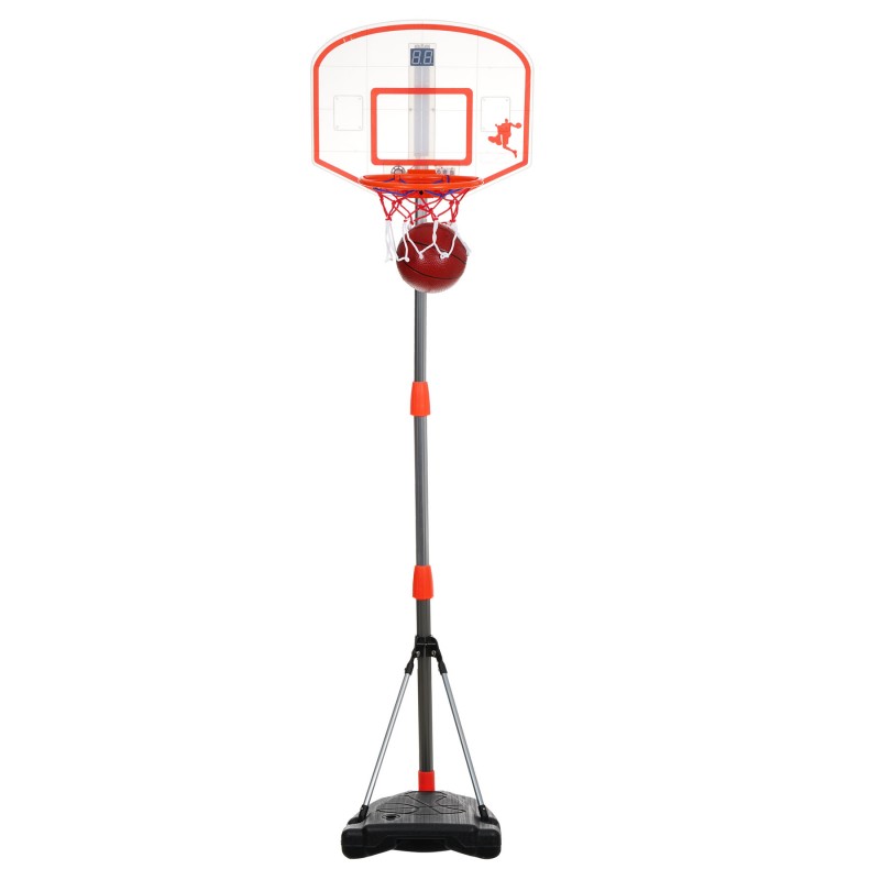 Coș electronic de baschet, reglabil 94 - 167 cm. King Sport