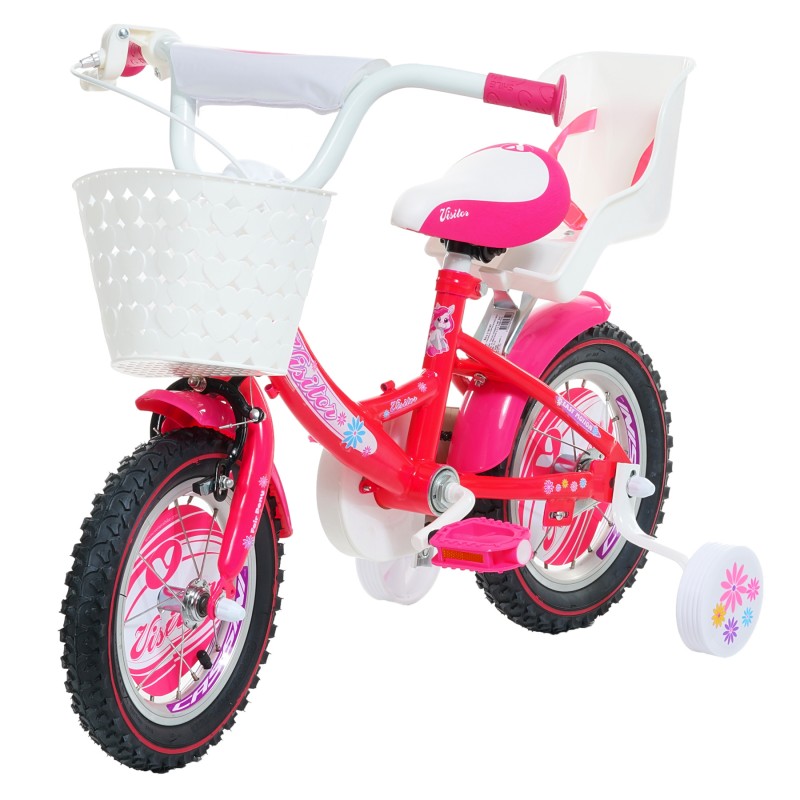 Bicicleta pentru copii FAIR PONY VISITOR 12", roz Venera Bike