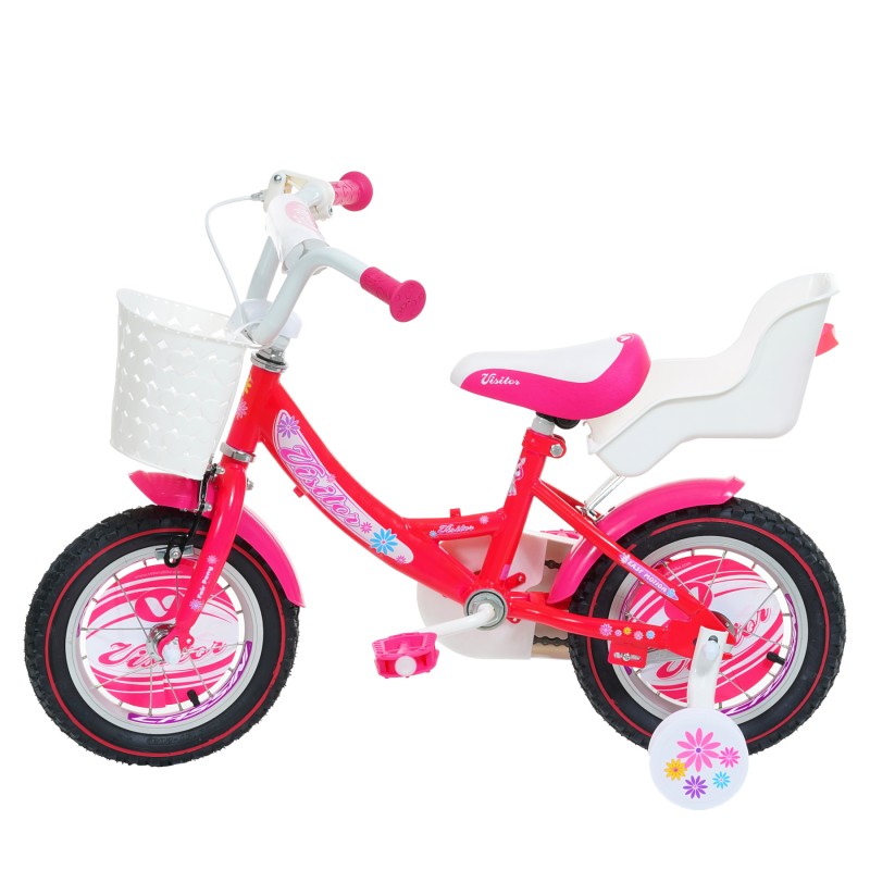 Bicicleta pentru copii FAIR PONY VISITOR 12", roz Venera Bike