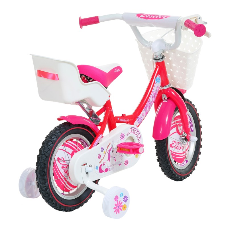 Children's bicycle FAIR PONY VISITOR 12"", pink Venera Bike