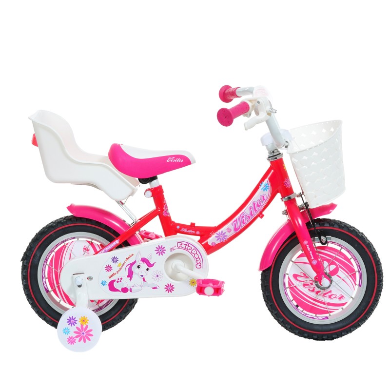 Children's bicycle FAIR PONY VISITOR 12"", pink Venera Bike