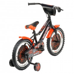 Bicicleta pentru copii XTREME VISITOR 16", neagră Venera Bike 42227 6