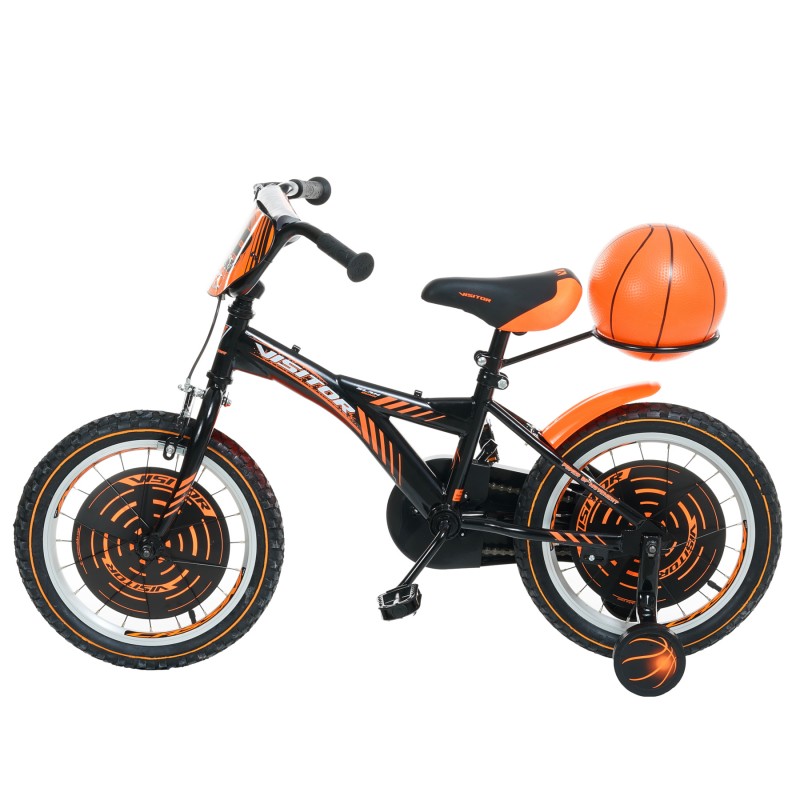 Bicicleta pentru copii BASKET 16", neagră Venera Bike