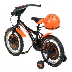 Bicicleta pentru copii BASKET 16", neagră Venera Bike 42238 3