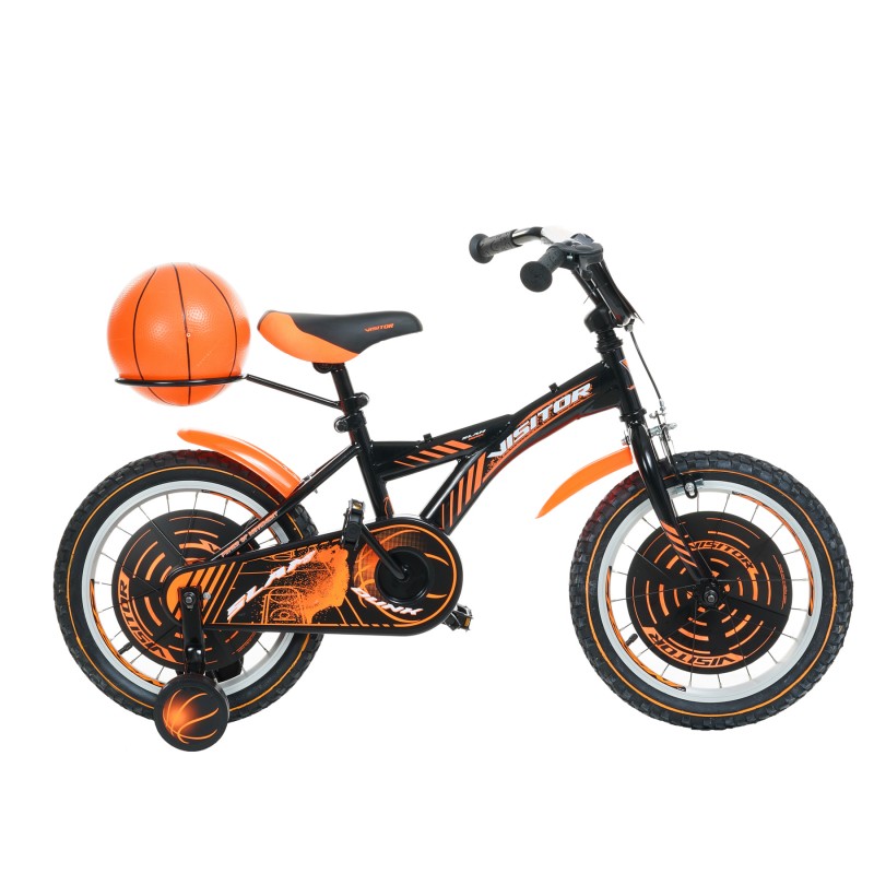 Bicicleta pentru copii BASKET 16", neagră Venera Bike