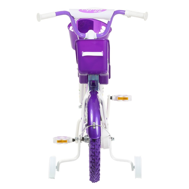 Children's bicycle BLACKBERRY 16", purple, with auxiliary wheels Venera Bike