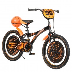 Bicicleta pentru copii BASKET 20"", neagră Venera Bike 42270 7