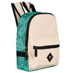 Zi Rucksack mit floralen Motiven, beige ZIZITO 42583 3