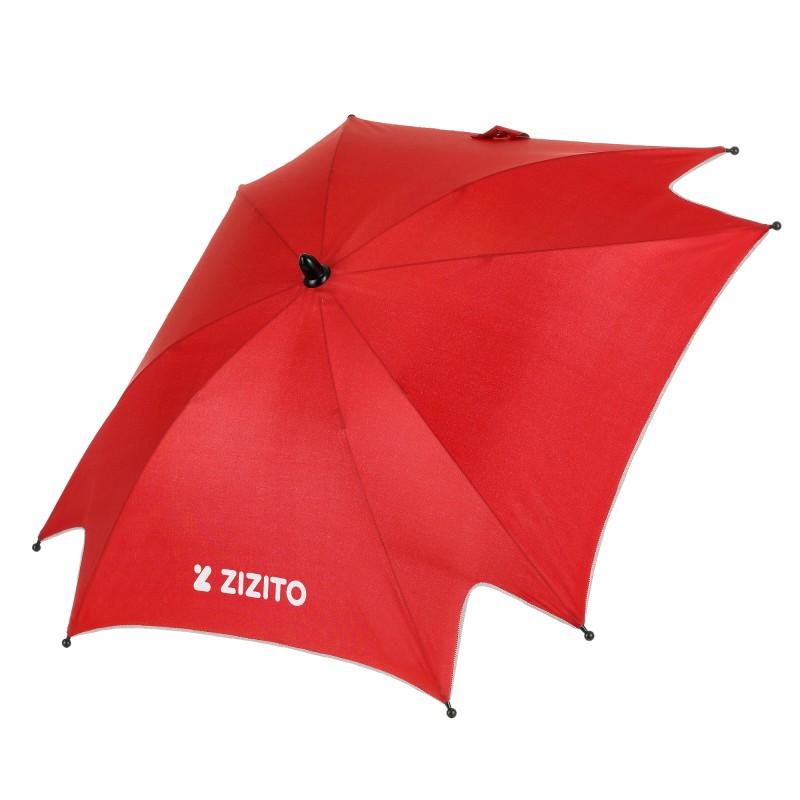 Regenschirm für Kinderwagen ZIZITO, rot, universal ZIZITO