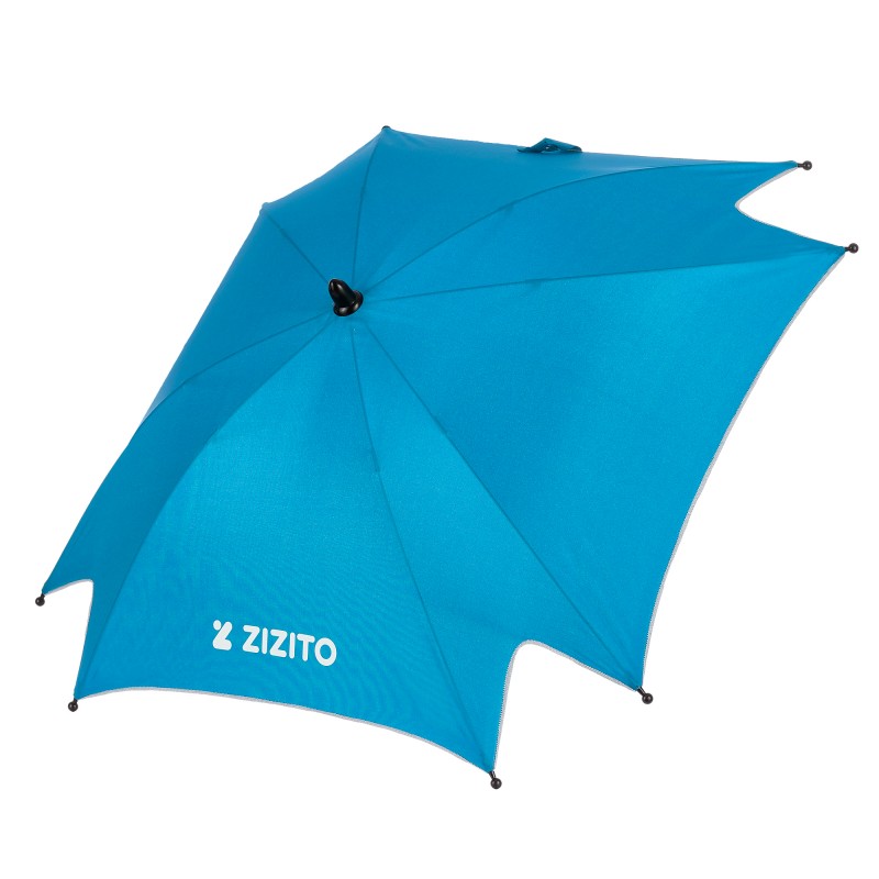 Regenschirm für Kinderwagen ZIZITO, hellblau, universell ZIZITO